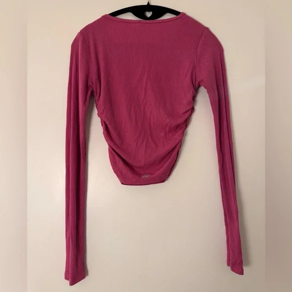 Alo Yoga Gather Long Sleeve Top – Raspberry Sorbet – Size Small – Color Sold Out - Picture 12 of 12